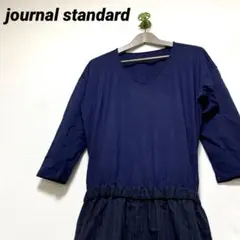 journal standard★M★ワンピース★レディース★ネイビー★