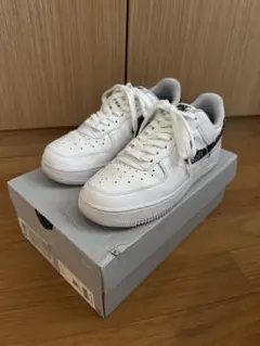 【極美品】Nike Air Force 1 ペイズリー ブラック 25cm