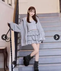 2025年最新】ティアードスカートセットアップ ミシェルマカロン