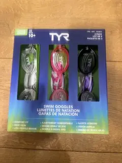 【新品未使用】子供用② TYR スイミングゴーグル 3個セット 外箱無し
