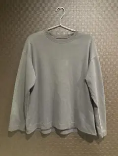 PUBLIC TOKYO グレー 長袖Tシャツ
