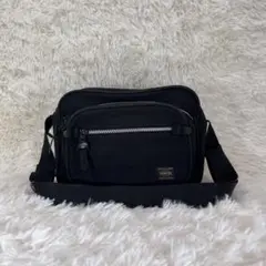 美品 PORTER スモーキー ショルダーバッグ 2層式 TOKYO ブラック