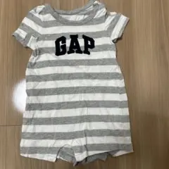 GAP ボーダー 半袖 ロンパース 12-18ヶ月