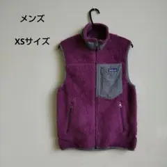 patagonia/クラシックレトロXベスト/M/12AW/パープル/フリース