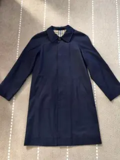 バーバリー女児・濃紺ステンカラーコート size130