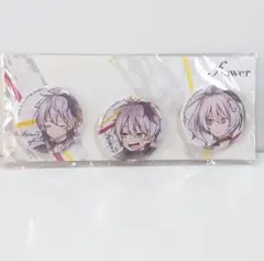 未開封 v flower フラワ ボーカロイド ガイノイド 缶バッジ 3個セット