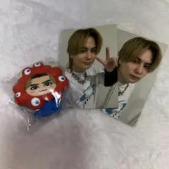 海沼流星 ミャクミャク 着ぐるみキーホルダー フォトカード