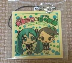 新品未使用 ミックリマン 初音ミク メタルチャーム ストラップ 箱あり