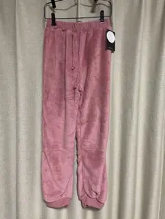 フリースジョガーパンツ ピンク