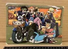 新品・未使用　ワンピース マウスパッド 2 バイク柄　ジャンボカードダス