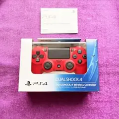 PS4 コントローラー 純正 マグマレッド a9n-6 【新品未使用】