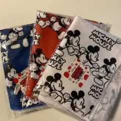 【新品未使用】ミッキーラン　デイリータオルセット 3色