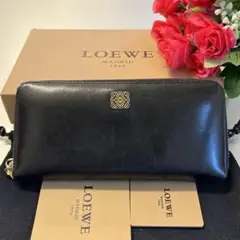 新品同様‼️ ロエベ LOEWE アマソナ 財布 長財布 ラウンドファスナー