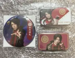 刀剣乱舞 刀ミュ 幕末天狼傳2020 缶バッジ 缶ケース 加州清光