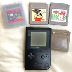 ゲームボーイポケット 本体(ブラック) &カセット