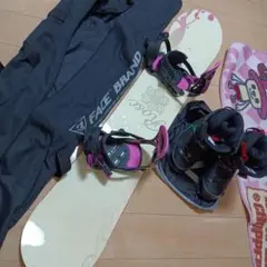 レディース、ジュニアスノーボード足回りフルセット