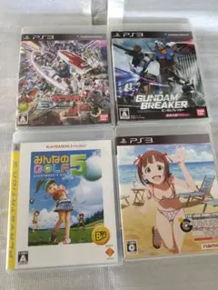 PS3 ゲームソフト4本セット