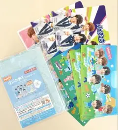 【新品未開封】　なにわ男子Pontaカード クリアポーチ　ファイル付き