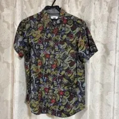 VISSLA ヴィスラ　総柄　花柄　シャツ