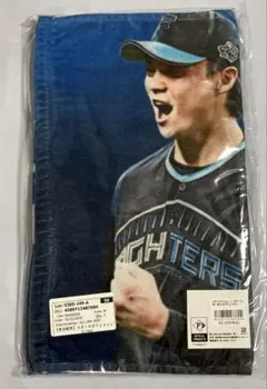 【匿名配送】北海道日本ハムファイターズ山﨑福也投手2024.4.16初勝利タオル