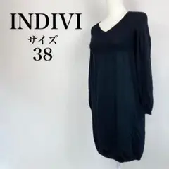 INDIVI インディヴィ ワンピース Mサイズ