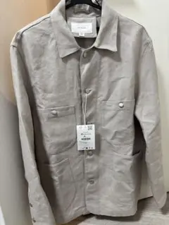 【定価￥22,990】ZARA ORIGINS ポケットリネン100%ジャケット
