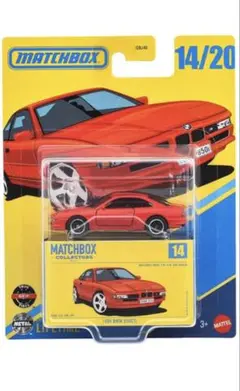 1984 BMW 850i 赤色 マッチボックス コレクターズ