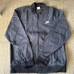 Nike グレー ナイロンジャケット Lサイズ