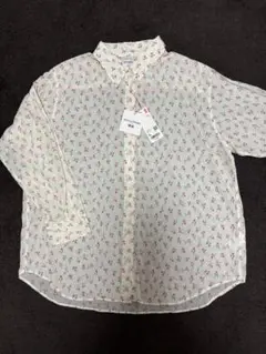 ユニクロイネス★シアーコットンシャツ★新品★XL