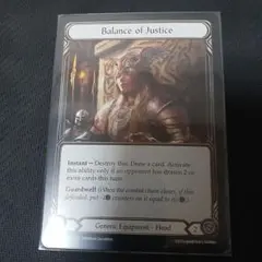 その他 Flesh and Blood Balance of Justice CF 2025年最新】balance of justiceの人気アイテム - メルカリ