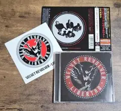 ヴェルヴェット・リヴォルヴァー　リベルタド　CD ステッカー付き