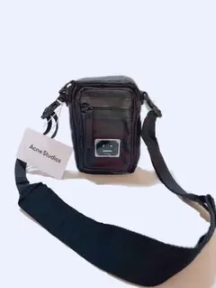 【新品】アクネ ACNE STUDIOS ポーチ ショルダーバック ブラック