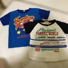 Tomica & Plarail Tシャツ 2枚セット