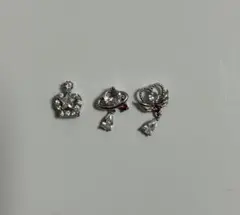 ボディピアス　モチーフのみ　クラウン　惑星　ハート