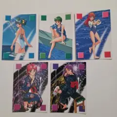 ときめきメモリアル　Yukata Collection トレカ 5枚セット