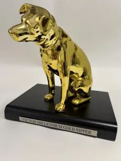 金運　ビクター犬の置物 黒色台座付き ニッパーオフィシャルストア | ビクターオンラインストア