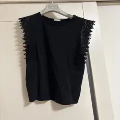 GU ノースリーブトップス Sサイズ ブラック