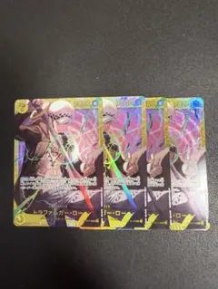 ONE PIECE トラファルガー・ロー SEC4枚セット