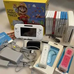 任天堂 wiiu スーパーマリオメーカーセット　本体+ソフト+コントローラー