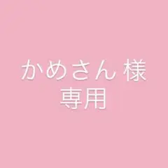 かめさん 様　専用出品