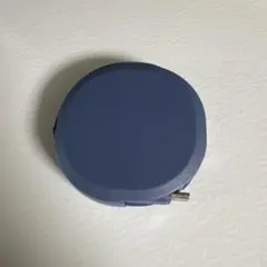 青い円形USBメモリ