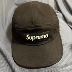 supreme シュプリーム キャンプ キャップ ブラック ボックスロゴ