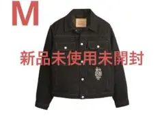 【即完売】　Levi's x Stussy ブラック　デニムジャケット　Mサイズ