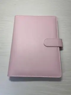 A5 システム手帳 バインダー ピンク