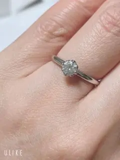 年末年始セール!エンゲージリング☆ギンザタナカ☆私的刻印あり☆婚約指輪