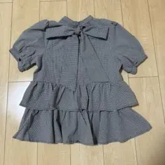 【即購入OK 即日発送】 ギンガムチェック チュニック
