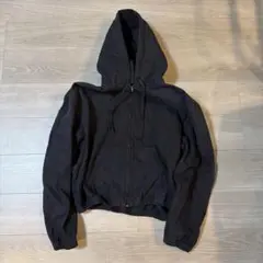 ZARA ウォッシュドフード付きジャケット S