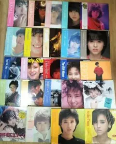 【今回限り☆バラ売り同梱不可】松田聖子LPレコード25タイトル+おまけEP5枚