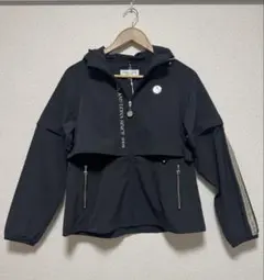 美品✨ MARK&LONA 春 軽量ブルゾン ジャージー マーク&ロナ ブラック 完売品 MARK&LONA ジャージー 】マークアンドロナ 春 ブルゾン