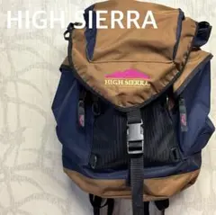 ハイシェラ　HIGH SIERRA 中型リュック バッグパック　ブラウン　R